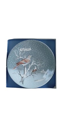 Havilland Limoges Noel 71 Two Turtle Doves #2 Twelve days of Christmas series 