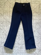 Vintage Edelweiss Skiwear Vintage Blue Stirrup Ski Pants 27x27
