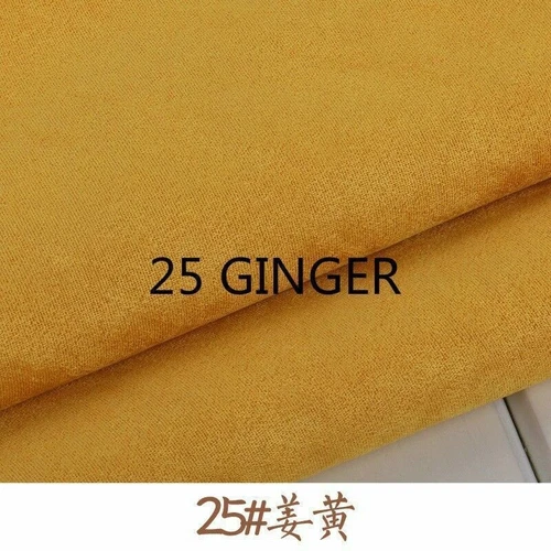 Tessuto ecopelle scamosciato fai da te materiale scamosciato tappezzeria cuscino sedia semplice dressmake - Foto 30 di 42