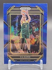 Kia Nurse - 2023 Prizm WNBA - Blue Wave Prizm #14 - Seattle Storm