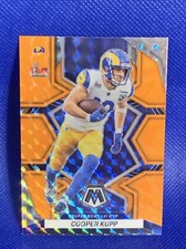 Cooper Kupp 2022 Panini Mosiac Football  Orange Prizm  Card # 299