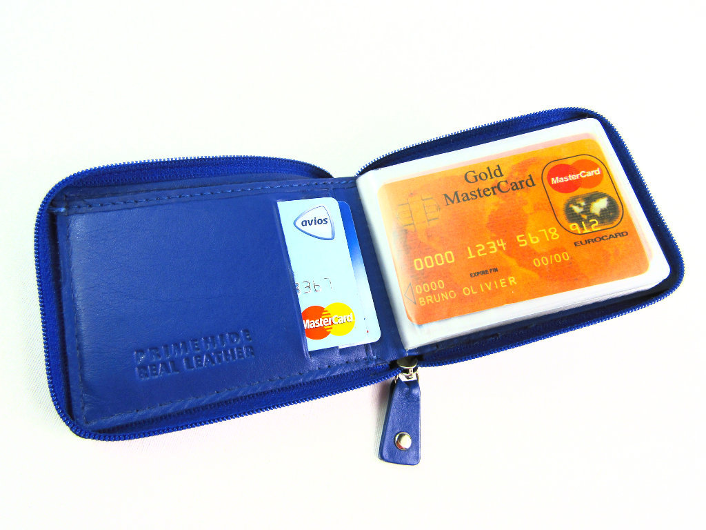 Portafoglio RFID Da Donna Di Grande Capacità Con Cerniera Porta Carte Di Credito - Foto 5