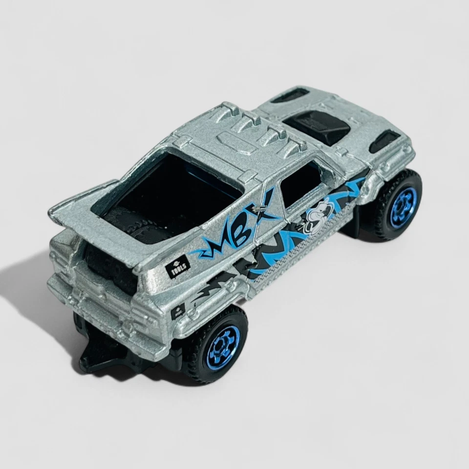 Matchbox Ridge Raider MBX Silver MB716 2006 Off-Road Diecast SUV Made in Thailan - Image 3 of 4