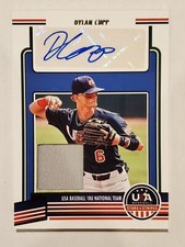 DYLAN CUPP 2023 Panini Stars & Stripes 18U NATIONAL TEAM JERSEY AUTO