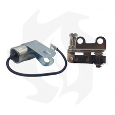 Puntine Platinate + Condensatore Per Motore Lombardini LA 205 - 250 - 300