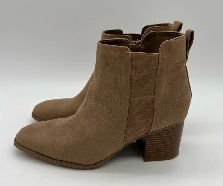 Style & Co. Mujer Aloraa Taupe Botines Zapatos Talla 9 M Foto 3 de 4