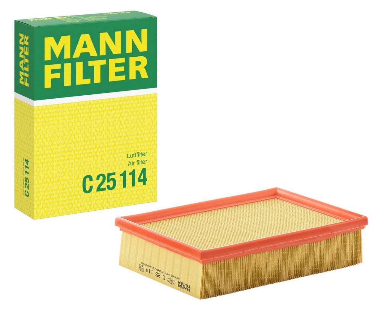2x ✅Fits MANN FILTER C 25 114 AIR FILTER ⭐UK Seller⭐ - Image 3