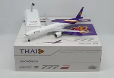 Thai Airways B777-300ER Reg: HS-TTC JC Wings Scale 1:200 Diecast XX20421 (E)
