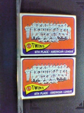 Two 1965 Topps - #24 Minnesota Twins Cards VG/EX