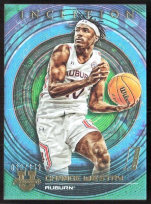 2023-24 2257E BOWMAN UNIVERSITY INCEPTION AQUA CHANCE WESTRY 33/199 AUBURN