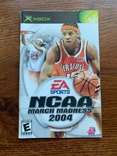 NCAA March Madness 2004 College Basketball 04 XBOX Instruction Manual Only