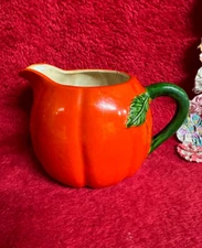 Vtg Maruhon Ware Handpainted Japan Creamer That Looks Like A Tomato