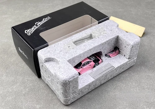 SH 1:64 Pink F40 LM Super Racing Sports Model Diecast Metal Car - Picture 13 of 19
