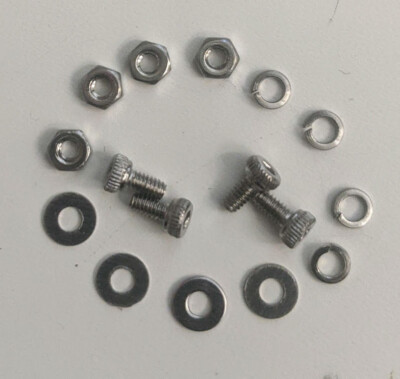 Qty 4 PICK SIZE- M2-M3-M4 (4mm-30mm) Stainless Steel Socket Head Bolts Allen Hex