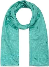 KURT GEIGER LONDON Rainbow Metallic Oblong Scarf