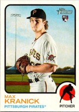 2022 Topps Heritage Baseball 392 Max Kranick