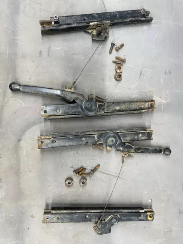 1971-1977 Chevy G10 G20 Van G30 Bucket Seat Tracks A-Team Mr.T Beauville Vandura