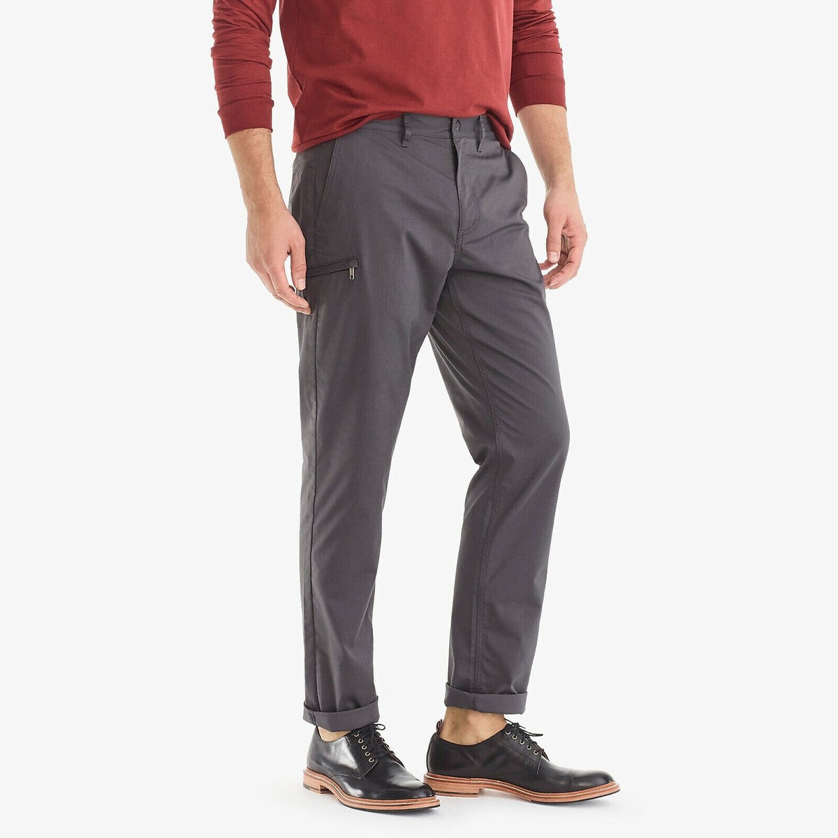 J. Crew 770 Straight-fit Men's Stretch Performance Tech Pants NEW