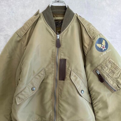 BUZZ RICKSON'S L-2 flight jacket Men's Size 36 Nylon Khaki M13463