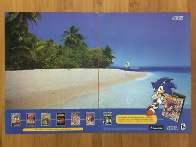 Video Game Print Ads - ‘Sonic Adventure 2: Battle - "Come All Ye - Foto 10