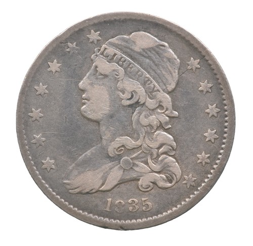 1835 East India Company Copper ONE QUARTER Anna ** NICE ** FREE