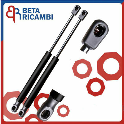 COPPIA MOLLE A GAS Per Cofano E Baule Posteriore Compatibili Con NISSAN QASHQAI J10 (2007-2014) - 2 Pezzi - Forza 355N