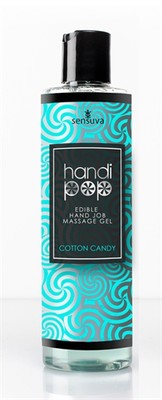 Handi Pop Handjob Massage Gel Cotton Candy 4.2 Oz. Edible Oil Flavored New  | eBay