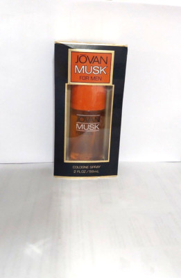 JOVAN MUSK FOR MEN BY COTY COLOGNE SPRAY 2FLOZ/59 ML WINDOW BOX