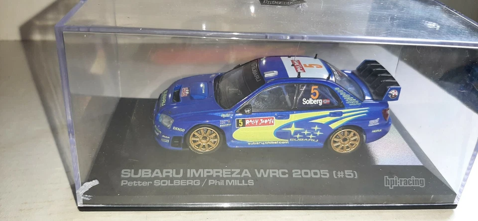 SUBARI IMPREZA WRC 2005 #5 HPI RACING SCALA 1/43 - Immagine 4 di 4
