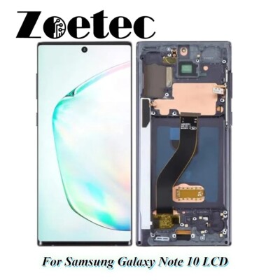 Für Samsung Galaxy Note 10 SM-N970F/DS OLED LCD Bildschirm Ersatz mit Rahmen