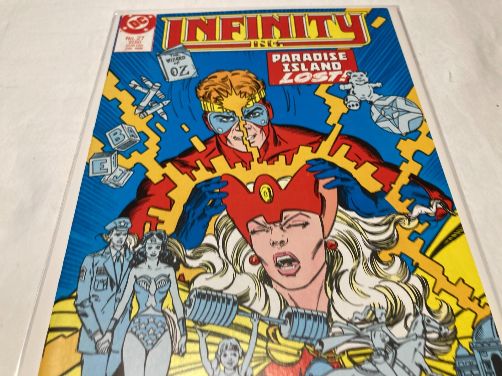 Infinity Inc 27 NM 9.4 Copper Age Thomas McFarlane 1986