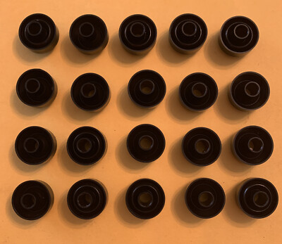 8 Track Repair Parts. 20 Plastic Pinch Rollers , Work With Ampex Soft Roller