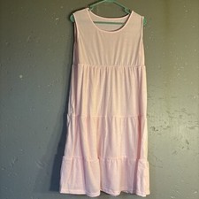 Sleeveless Pink Dress Size M