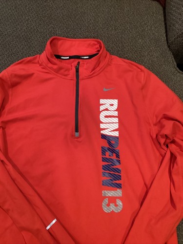 Run Penn13 Nike Quarter Zip Damen M Top Zustand  - Bild 2 von 4