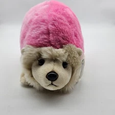 Pink Neon Hedgehog Plush Stuffed Animal Kingdom Butter Soft Collection Hedge Hog