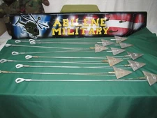 Military 4" Ground Earth Anchor Guy Wire Kit Antenna Tie Down Stake 10ea