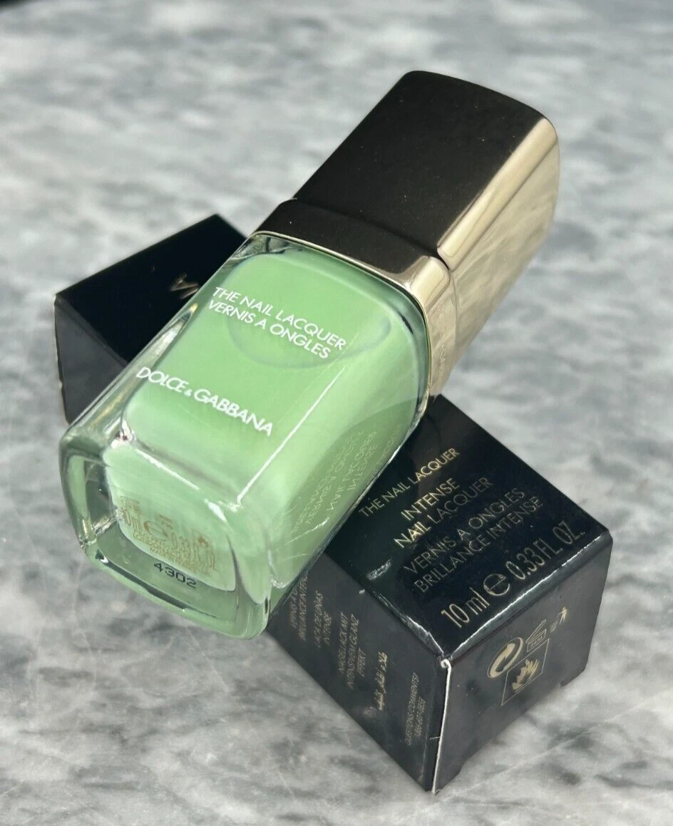 DOLCE & GABBANA The Nail Lacquer INTENSE - 10ml/0.33oz #710 MINT - NIB
Opens in a new window or tab