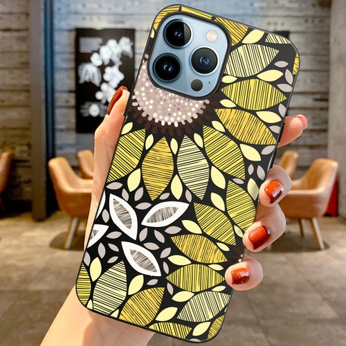 Coque téléphone silicone tournesol pour Apple iPhone 16 15 14 13 Pro Max 12 11 8 - Photo 20 sur 114