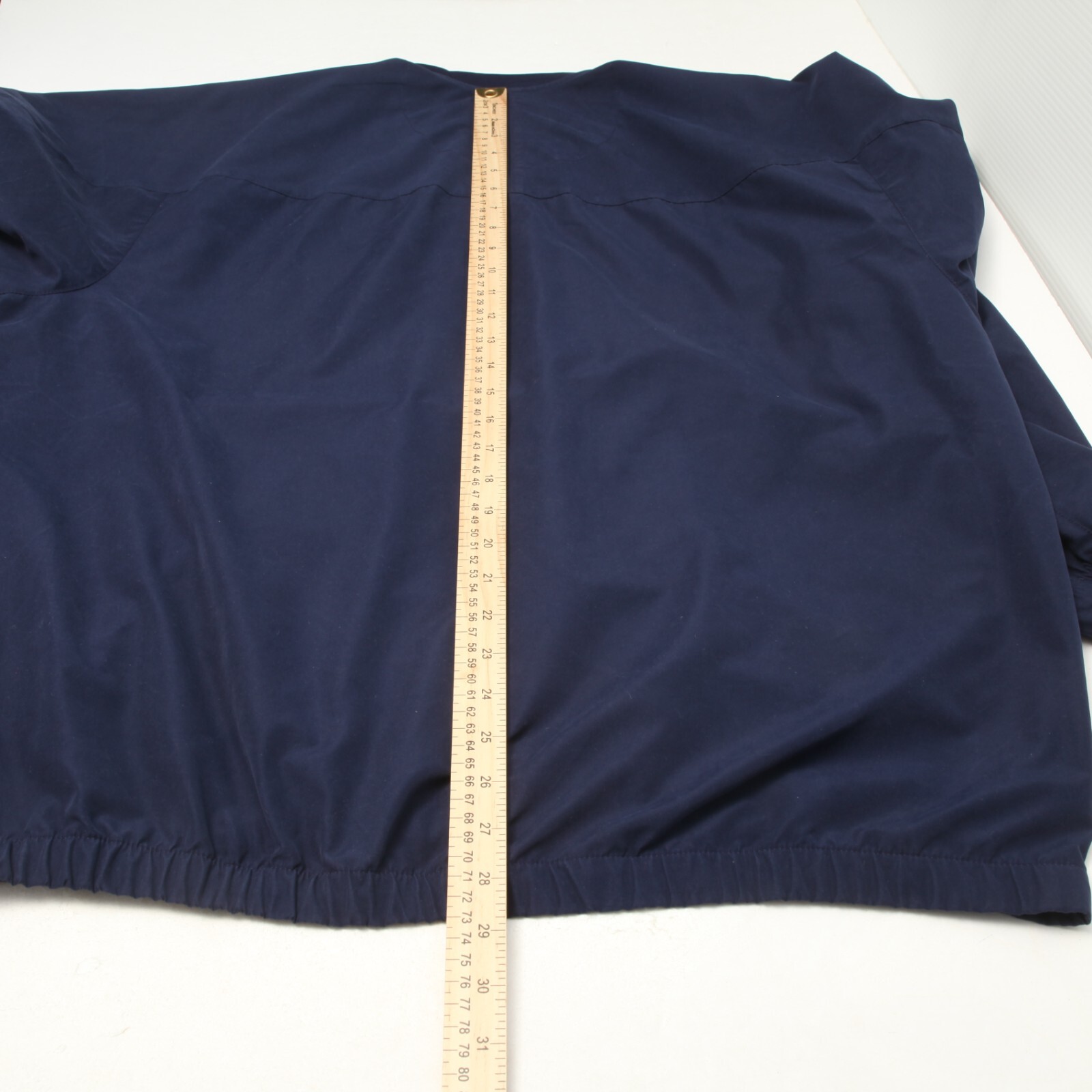 FootJoy Windshirt Mens Large Blue Pullover V Neck Long Sleeve No Logo