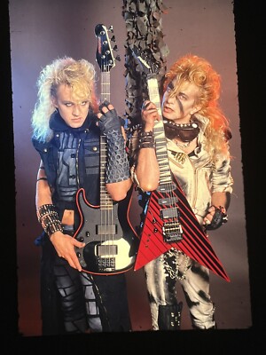 Rogue Male Photographic Transparency Kerrang Original Ray Palmer Archive 1988