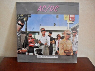 AC/DC DIRTY DEEDS DONE DIRT CHEAP LP 2009 NEU SEALED