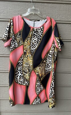Temu Multi Colored XL Ladies Dress | eBay