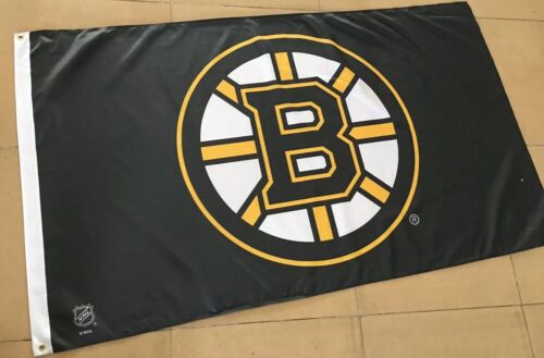 Bannière drapeau Boston Bruins 3 x 5 pieds hockey neuf œillets LNH - Photo 1 sur 1