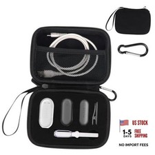 Hard Case Compatible with PLAUD NotePin/NotePin S AI Voice Recorder - Black