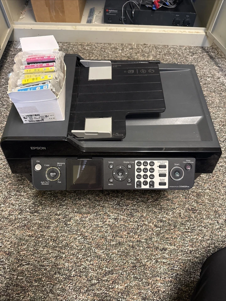 Epson CX9400 Fax All-In-One Ink Jet Printer Inkjet CX9400Fax EXCELLENT w/ Box - Image 4 of 4