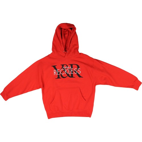 Young & Reckless Red Pullover Hoodie Sweatshirt