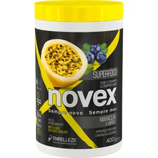 Novex Treatment Cream Surfood Passion Fruit And Blueberry 400g