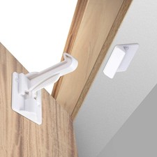 Upgraded Invisible Baby Proofing Cabinet Latch Locks 10 Pack - No Drilling ...