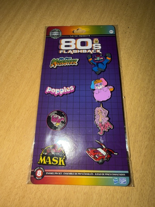 The Loyal Subjects 80’s Enamel Pin Set
