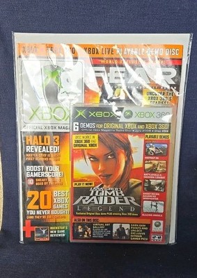 Official Xbox Magazine & Demo Disc Issue #59 - July 06 2006 Poster FEAR F.E.A.R.